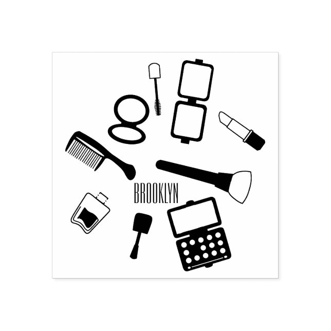 Tampons Encreurs Cosmétique / maquillage illustration (Impression)