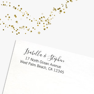 Tampons Encreurs Couples d'adresse de retour de script minimaux mod