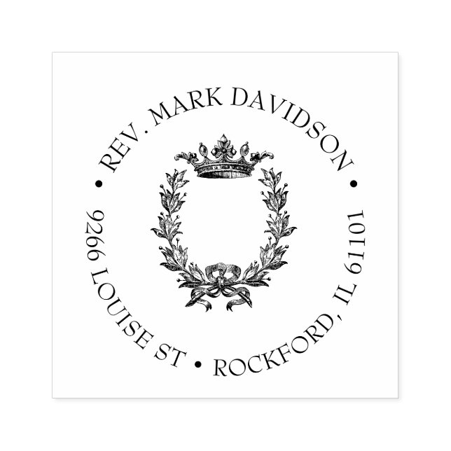 Tampons Encreurs Couronne chrétienne couronne religieuse (Impression)