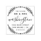 Couronne Rustique personnalisée | L'avenir M. & Mm