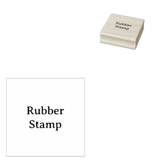 Tampons Encreurs Create Your Own Simple Custom 2" x 2" Rubber