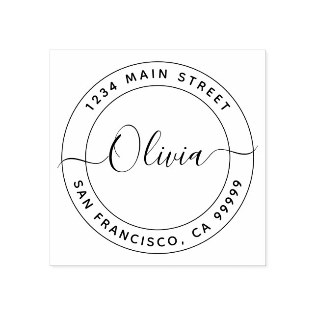 Tampons Encreurs Créez votre propre adresse de retour (Impression)