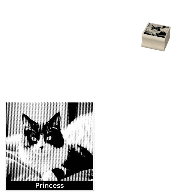 Tampons Encreurs Créez votre propre chat pour animaux de compagnie  (Tamponné)