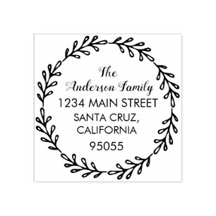 Tampons Encreurs Créez votre propre timbre en caoutchouc rond mode