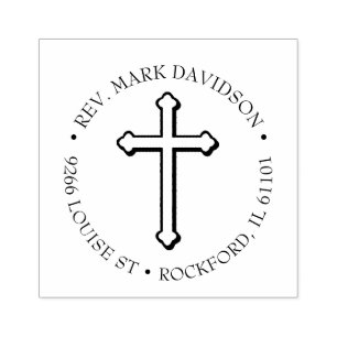 Tampons Encreurs Croix chrétienne Jésus Christ Crucifix Religieux