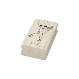 Tampons Encreurs Cute, Alien amical