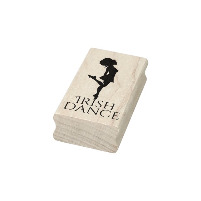 Tampons Encreurs Danse Irlandaise Danseuse Danser Danser Black Whit (Tampon)