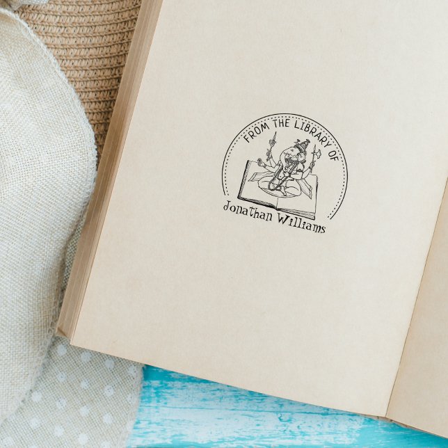 Tampons Encreurs De la bibliothèque de, Ganesha Dieu Livre (Créateur téléchargé)