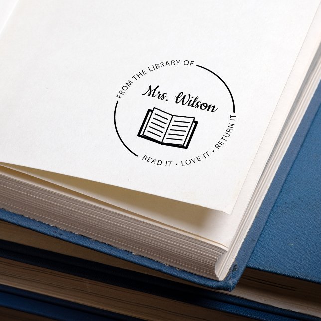 Tampons Encreurs De la bibliothèque de l'enseignant (Créateur téléchargé)