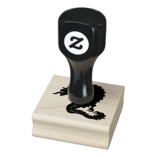 Tampons Encreurs Design Dragon sur Timbre en caoutchouc