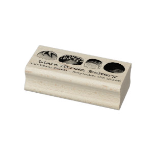 Tampons Encreurs Dîner Pain Rolls Buns Boulangerie Baker Chef Foody