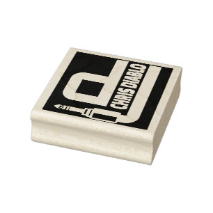 TAMPONS ENCREURS DJ CHRIS DIABLO RUBBER STAMP