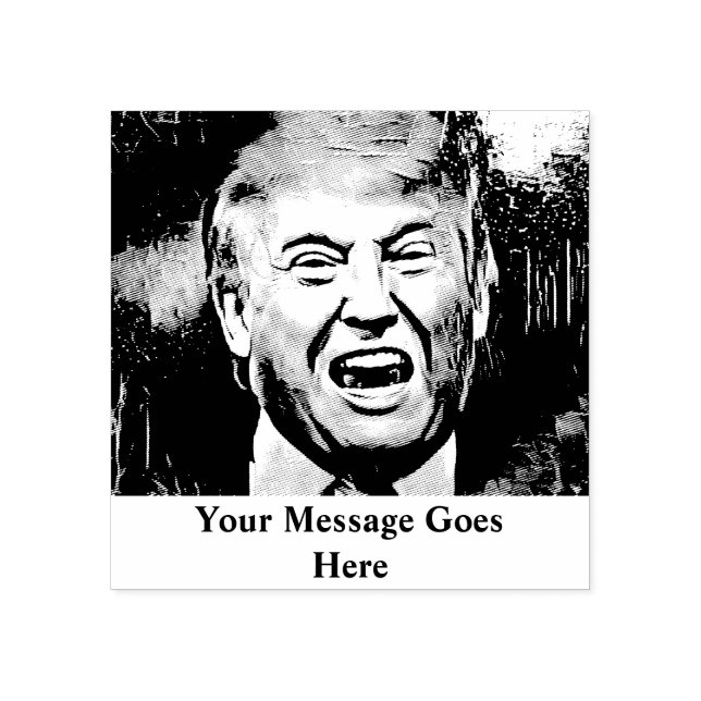 Tampons Encreurs Donald Trump - Le Timbre Personnalisé De La Politi (Impression)