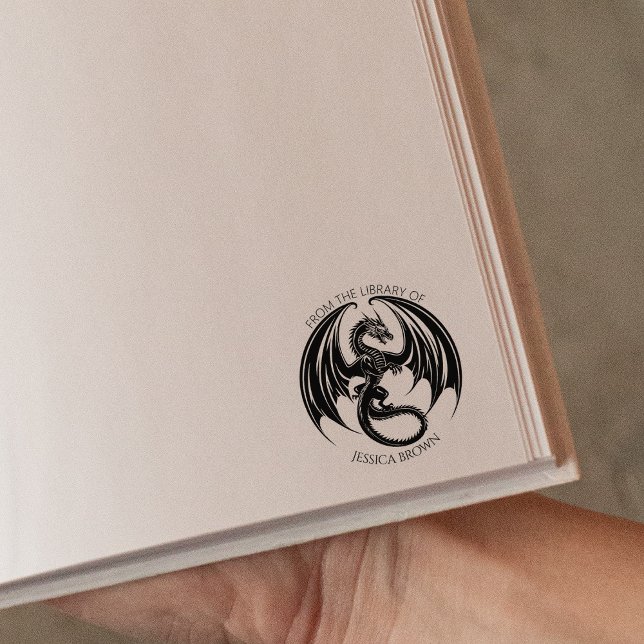 Tampons Encreurs Dragon Ancien De la Bibliothèque De (Créateur téléchargé)