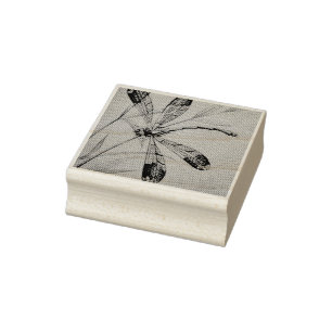 Tampons Encreurs Dragonfly vintage no 4 et Foliage Watercolor Art
