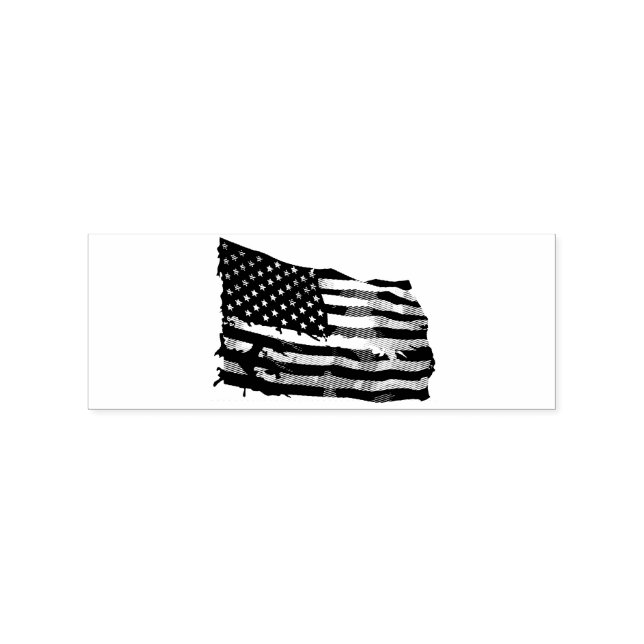 Tampons Encreurs Drapeau vintage américain Thunder_Cove (Impression)