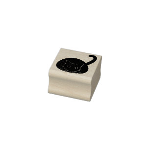 Tampons Encreurs Drôle Chat Cute Animal Animal Animal Papier person