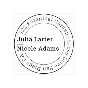 Tampons Encreurs Dusty Brunt Orange Peony Flowers Mariage de automn