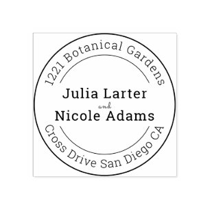 Tampons Encreurs Dusty Brunt Orange Peony Flowers Mariage de automn