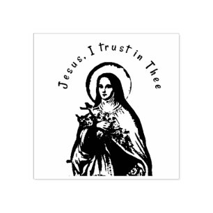 Tampons Encreurs Église catholique Sainte-Thérèse Carmelite Nun