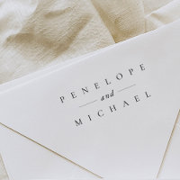 Élégant Mariage de typographie
