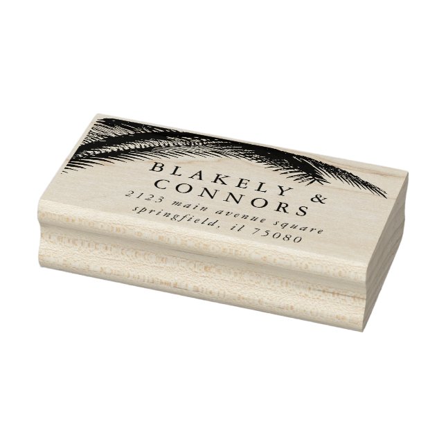 Tampons Encreurs Élégant Mariage de verdure botanique moderne (Tampon)