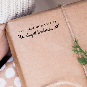 Tampons Encreurs Elegant Personalized Botanical Handmade By