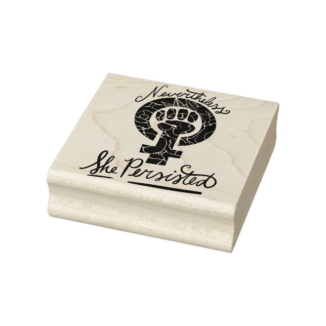 Tampons Encreurs Elle a néanmoins persisté dans le Symbole féminist (Tampon)