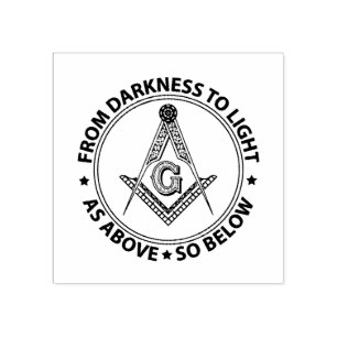 Tampons Encreurs emblème de la franc-maçonnerie