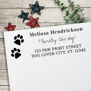 Tampons Encreurs Empreintes de pattes Nouvelle adresse Déplacement