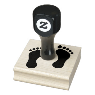 Tampons Encreurs Empreintes Design Timbre en bois