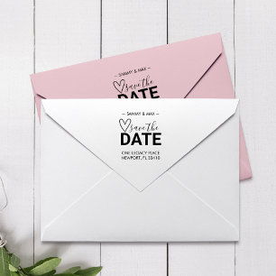 Tampons Encreurs Enregistrer L'Adresse De Retour Date