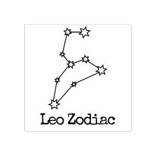 Tampons Encreurs Étoiles Zodiaque Céleste Horoscope Lion