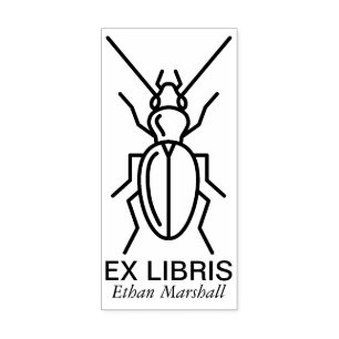 Tampons Encreurs Ex Libris - Beetle/Bug v2