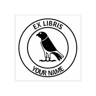 Tampons Encreurs Ex-libris ex de faucon de libris