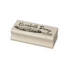 Ex Libris Plaque Vintage Plumes Bibliothèque Perso