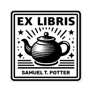 Tampons Encreurs Ex Libris - Tea Party