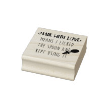 Fabriqué avec amour signifie que je léchais la cui