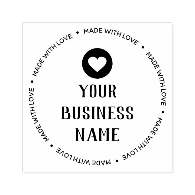 Tampons Encreurs Fabriqué Sur Mesure Avec Timbre D'Amour (Impression)