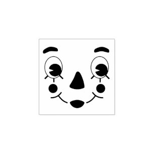 Tampons Encreurs Face de poupée Ann Raggy