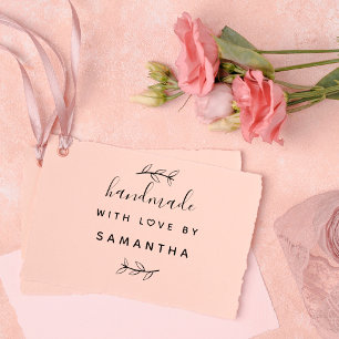 Tampons Encreurs Fait main avec amour Packaging de produits perso