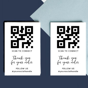 Tampons Encreurs Faites la promotion de votre propre code QR person