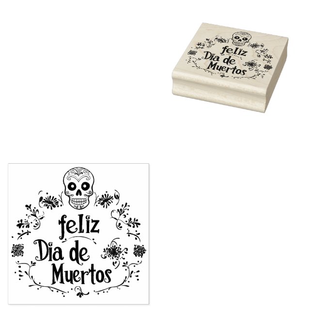 Tampons Encreurs ☠️ Feliz Día de Muertos (Tamponné)