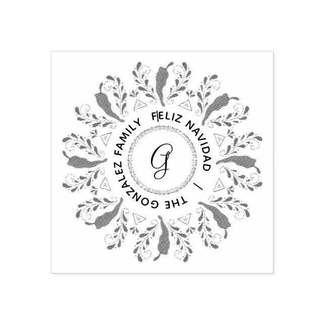 Tampons Encreurs Feliz Navidad Red Chile Pepper (Impression)
