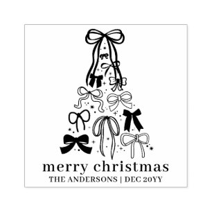 Tampons Encreurs Festif personnalisé Noël de famille moderne