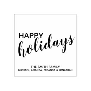 Tampons Encreurs Festive 'Happy Holidays'