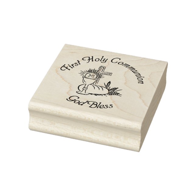 Tampons Encreurs First Holy Communion Rubber Stamp (Tampon)
