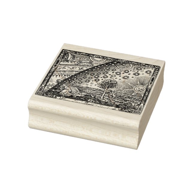 Tampons Encreurs Flammarion Dome Woodcut Engraving (Tampon)