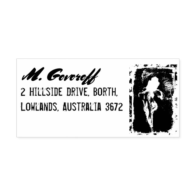 Tampons Encreurs Fleur Iris colorée (Impression)