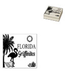 Floride Griffinites Timbre d'art en bois